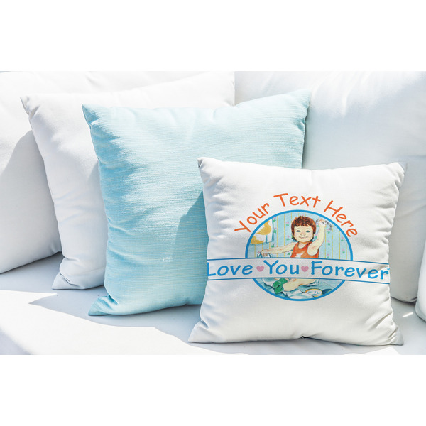 Love You Forever Decorative Pillow Case - LIFESTYLE 2