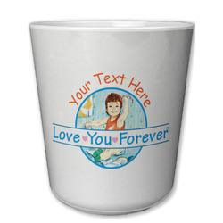 Love You Forever Plastic Tumbler 6oz (Personalized)