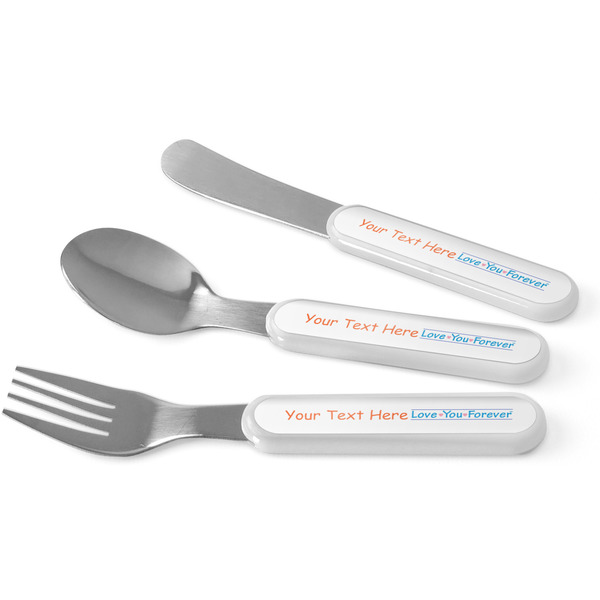Custom Love You Forever Kid's Flatware (Personalized)