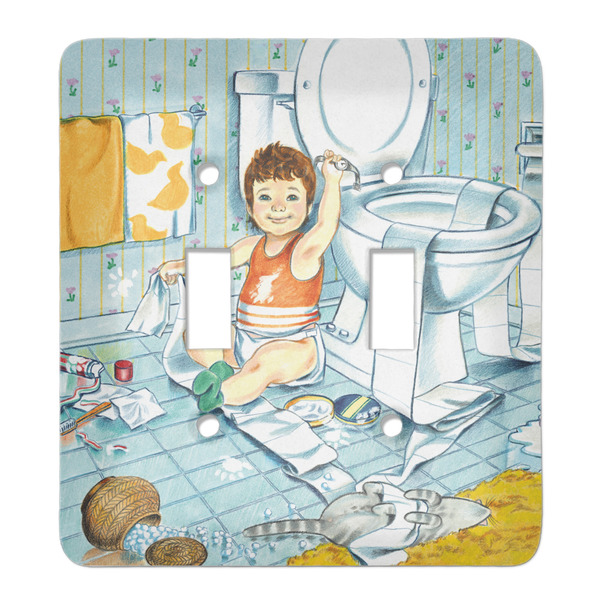 Custom Love You Forever Light Switch Cover (2 Toggle Plate)