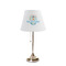 Love You Forever Poly Film Empire Lampshade - On Stand
