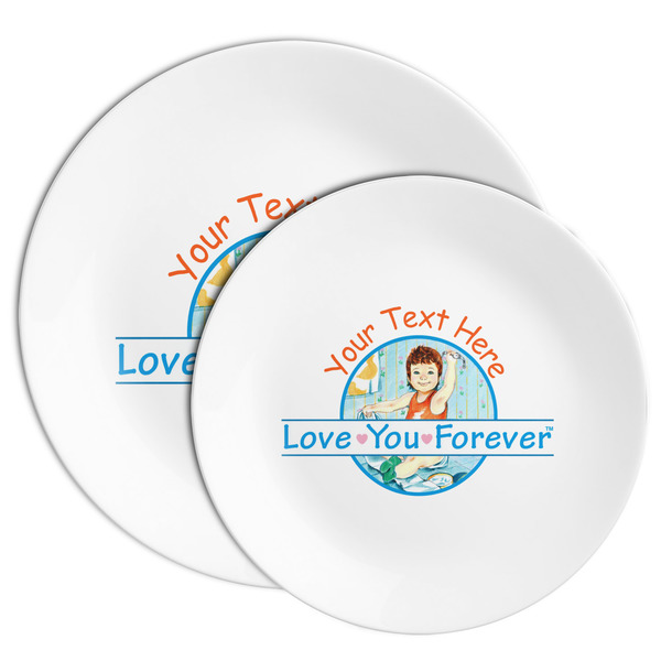 Love You Forever Melamine Plates - PARENT/MAIN