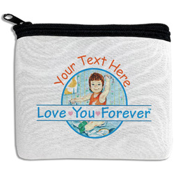 Love You Forever Rectangular Coin Purse w/ Name or Text