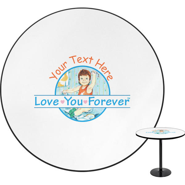 Custom Love You Forever Round Table - 30" (Personalized)