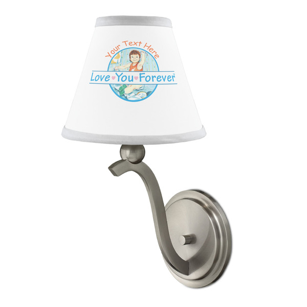 Love You Forever Small Chandelier Lamp - LIFESTYLE (on wall lamp)