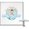 Love You Forever Square Table Top (Personalized)