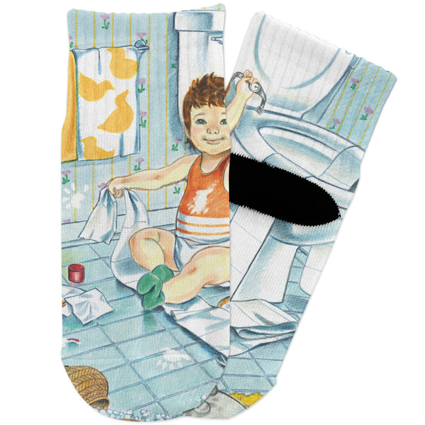 Custom Love You Forever Toddler Ankle Socks