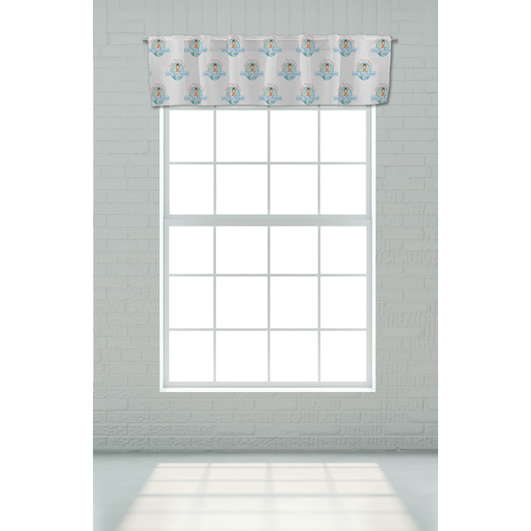 Love You Forever Valance - On window