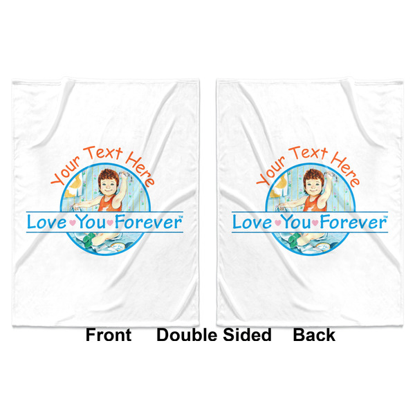 Love Your Forever Baby Blanket (Double Sided - Printed Front and Back)