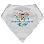 Love You Forever Bandana Bib (Personalized)