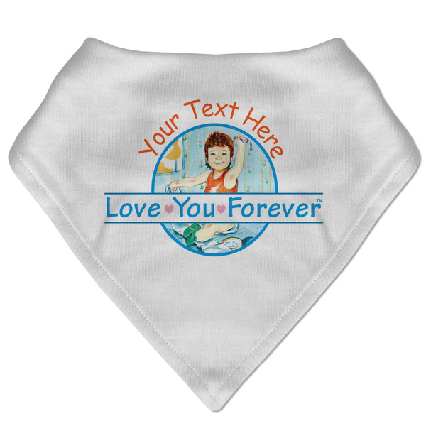Custom Love You Forever Bandana Bib (Personalized)