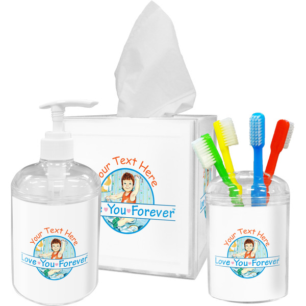 Love Your Forever Bathroom Accessories Set (Personalized)
