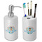 Love You Forever Ceramic Bathroom Accessories Set (Personalized)