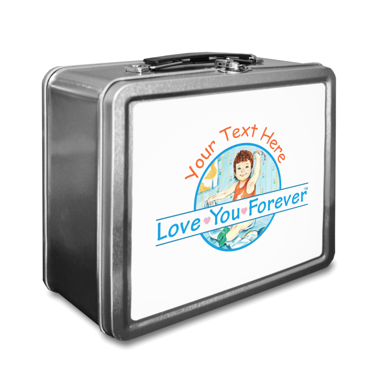 Love You Forever Design Custom Lunch Box