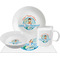 Love Your Forever Dinner Set - 4 Pc (Personalized)