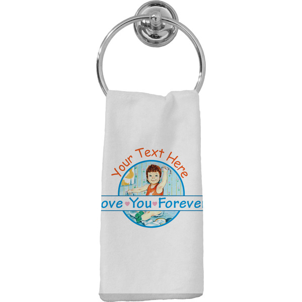 Custom Love You Forever Hand Towel - Full Print w/ Name or Text