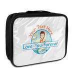 Love You Forever Insulated Lunch Bag w/ Name or Text