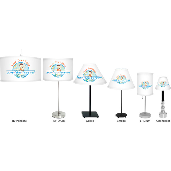 Love Your Forever Lamp Full View Size Comparison