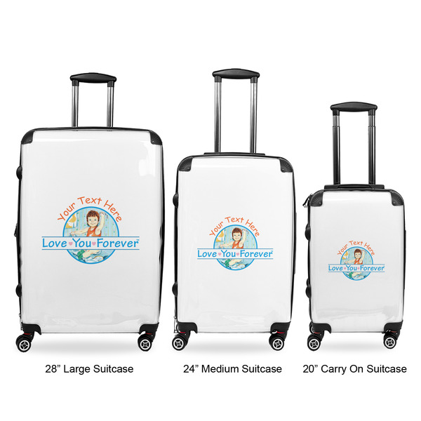 Love Your Forever Luggage Bags all sizes - With Handle