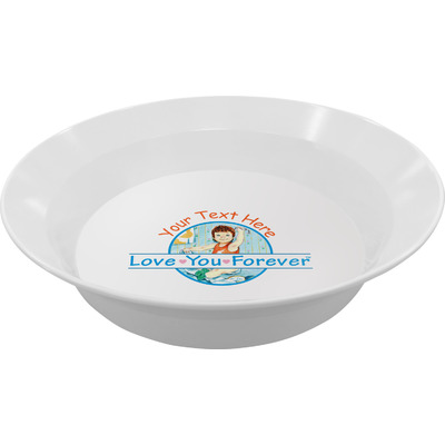 Love You Forever Melamine Bowl (Personalized)