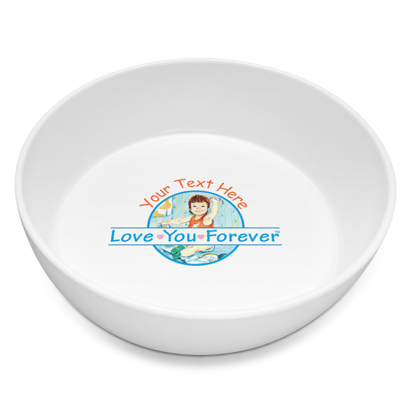 Custom Love You Forever Melamine Bowl - 8 oz (Personalized)