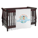 Love You Forever Baby Blanket (Personalized)