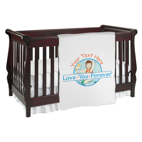 Custom Love You Forever Baby Blanket (Personalized)