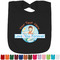Love Your Forever Personalized Black Bib