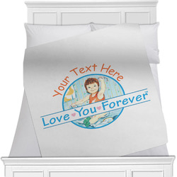Love You Forever Minky Blanket (Personalized)