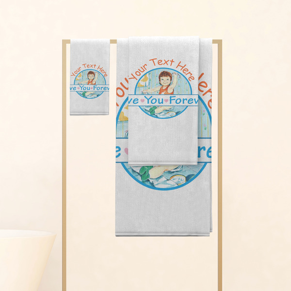 Love Your Forever Personalized Towel Set
