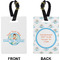 Love Your Forever Rectangle Luggage Tag (Front + Back)