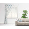 Love Your Forever Sheer Curtain With Window and Rod - in Room Matching Pillow