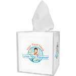 Love You Forever Tissue Box Cover w/ Name or Text
