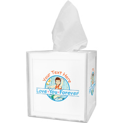 Love You Forever Tissue Box Cover w/ Name or Text