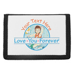 Love You Forever Trifold Wallet w/ Name or Text