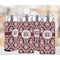 Maroon & White 12oz Tall Can Sleeve - Set of 4 - LIFESTYLE