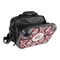 Maroon & White 15" Hard Shell Briefcase - Open
