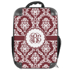 Maroon & White 18" Hard Shell Backpack (Personalized)