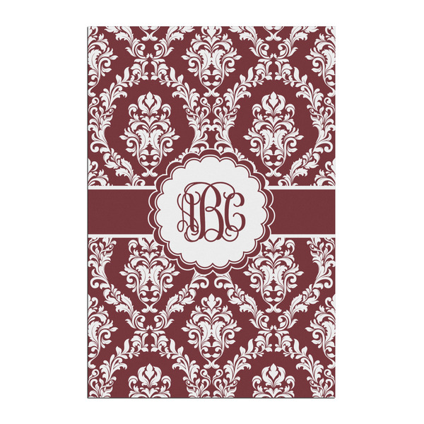 Custom Maroon & White Posters - Matte - 20x30 (Personalized)