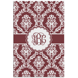 Maroon & White Poster - Matte - 24x36 (Personalized)