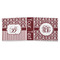 Maroon & White 3-Ring Binder Approval- 3in