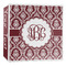 Maroon & White 3-Ring Binder - 2 inch (Personalized)
