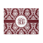 Maroon & White 5' x 7' Indoor Area Rug (Personalized)