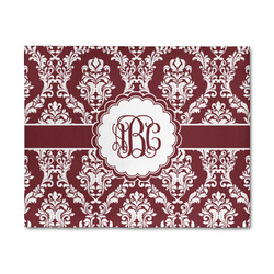 Maroon & White 8' x 10' Patio Rug (Personalized)