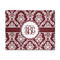 Maroon & White 8'x10' Patio Rug - Front/Main