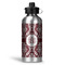 Maroon & White Aluminum Water Bottle