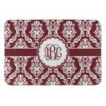 Maroon & White Anti-Fatigue Kitchen Mat (Personalized)