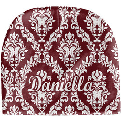 Maroon & White Baby Hat (Beanie) (Personalized)