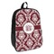 Maroon & White Kids Backpack (Personalized)
