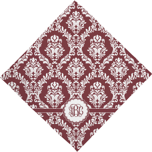 Maroon & White Bandana - Full View